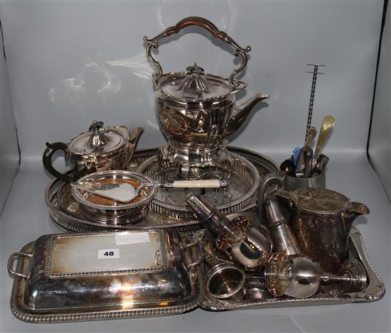 Mixed plated wares